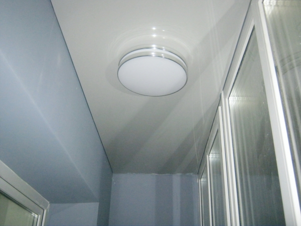 Натяжной потолок в виде неба