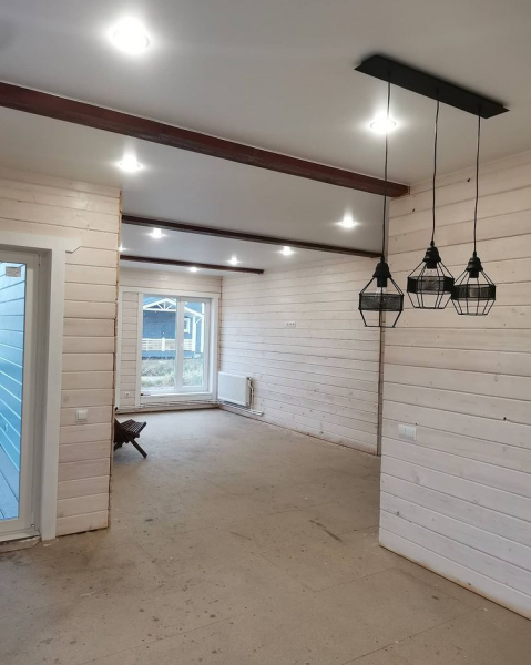 Стоимость потолка с фотопечатью на кухне 9 м²