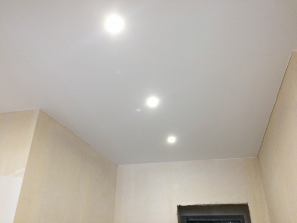 Натяжной потолок в виде неба