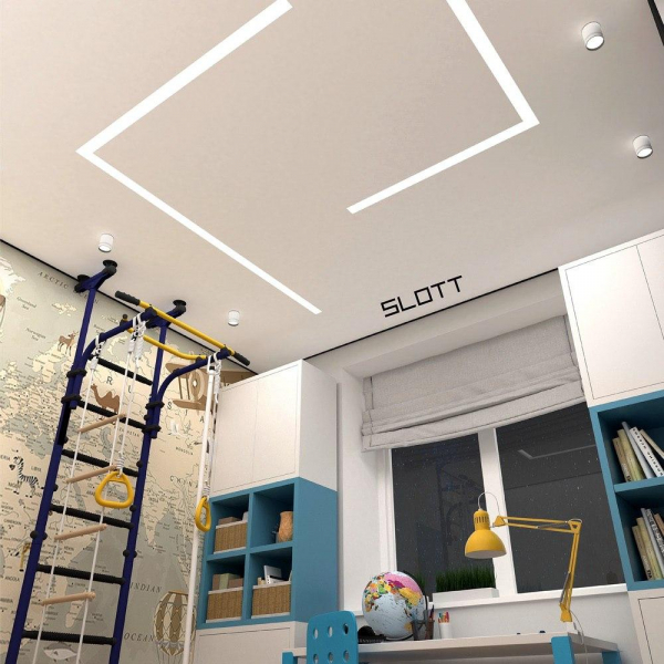 Натяжной потолок в детскую